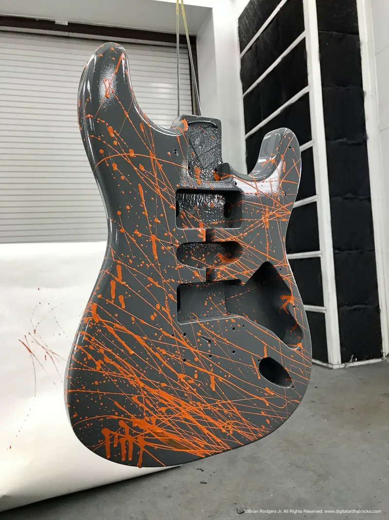 Pintura de Guitarra